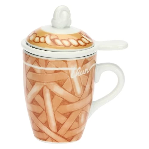 Oferta ograniczona: THUN, Porcelana kubek na czekoladę, Linia Przytul AMI, kubek kolekcjonerski, pomysł na prezent na Boże Narodzenie, 510 ml, Ø 9 cm, 14 cm h z 69.10 EUR na 69.10 EUR (znizka 0%)