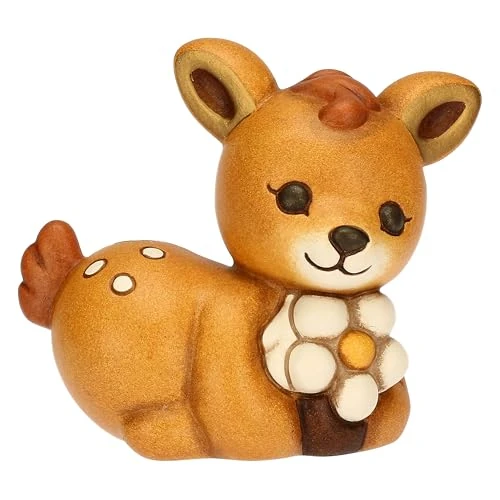 THUN Cerbiatto Amy avec Fleur en céramique Embrasse-Moi, Petit