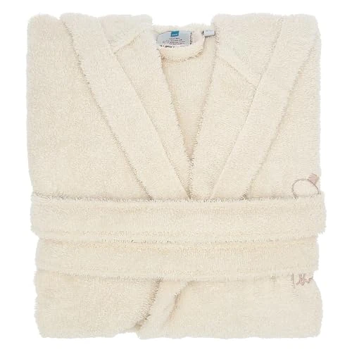 Offerta a tempo: THUN, Accappatoio in 100% Cotone, Versione Piccolo o Medio Collezione Happy Country, Idea Regalo per il Bagno, Accessori per Casa, Taglia S/M - 40% da 62.03 € a 36.99 €