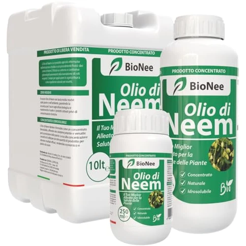 Offerta a tempo: Olio di Neem - insetticida naturale biologico solubile in acqua (1 litro) - 16% da 24.90 € a 20.90 €