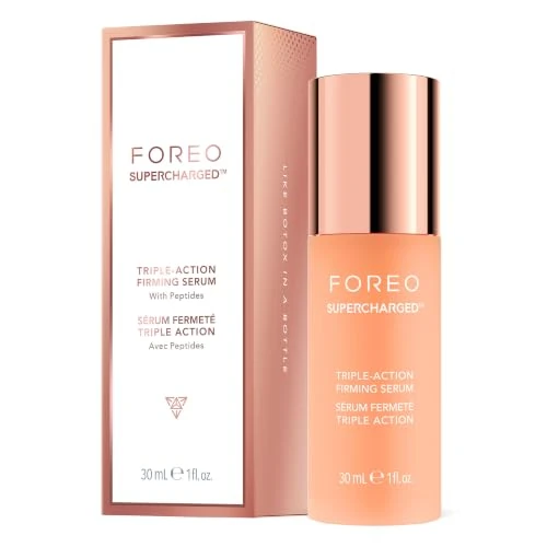 Offerta a tempo: FOREO SUPERCHARGED Siero rassodante con tripla azione – Gel conduttivo – Acido ialuronico & Squalano – Siero idratante viso – Vegano e senza sperimentazione animale – Tutti i tipi di pelle – 30 ml - 38% da 74.90 € a 46.25 €