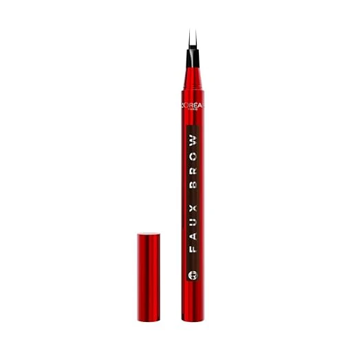 Offerta a tempo: L'Oréal Paris Penna Sopracciglia, Per Sopracciglia Folte e Colorate, Tenuta Fino a 48H, Effetto Ultra Naturale, No Transfer, Infaillible Faux Brow, Tonalità: Dark Brunette, 1 g - 50% da 14.95 € a 7.54 €
