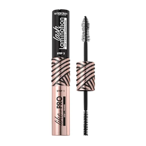 Deborah Milano Like a Pro Lash Mascara Plastifiant instantané Volume exceptionnel et effet de courbure 13 ml