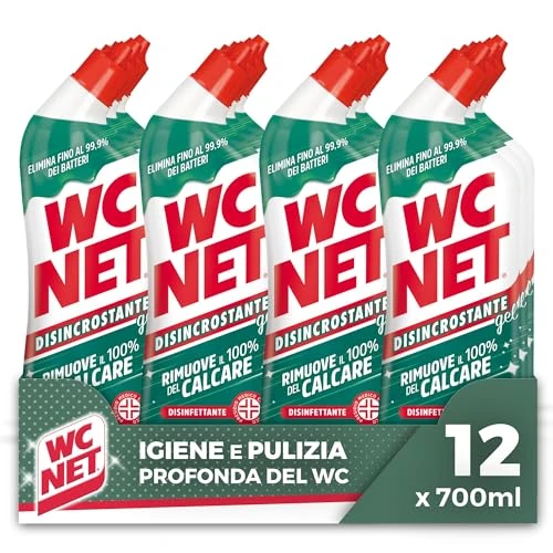 Offerta a tempo: Wc Net Disincrostante Disinfettante Gel per Sanitari e Superfici — 38% da 33,48 € a 20,90 €
