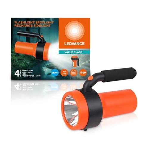 Limited-time offer: LED Rechargeable Sidelight Spotlight Multifunctional 6500K 3W Ledvance from 28.31 GBP to 28.31 GBP (save 0%)