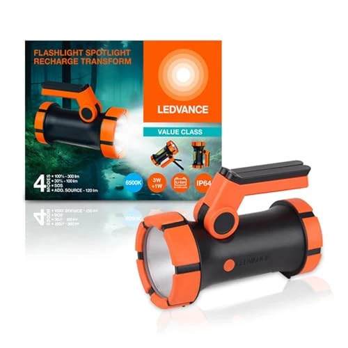 Limited-time offer: LED Rechargeable Spotlight Transform Multifunctional 6500K 3W IP64 from 40.07 GBP to 40.07 GBP (save 0%)