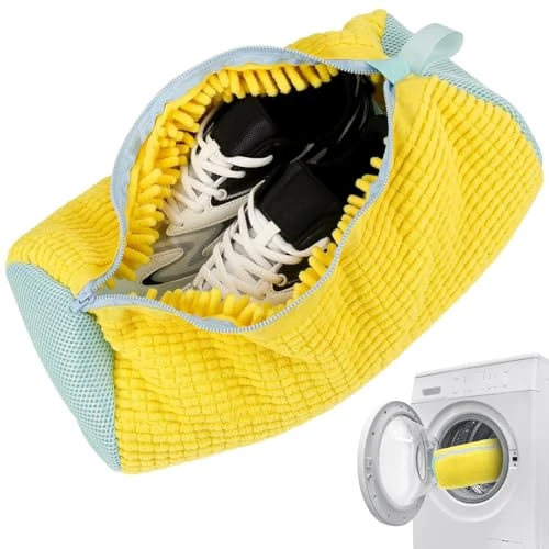 Limited-time offer: Shoes Wash Bag, Laundry Net, Shoe Wash Bag, 39 x 19 cm, Shoe Wash Bag, Reusable Wash Bag, with Zip, Shoes Thick Laundry Bag for Washing Machine and Dryer (1) from 6.99 GBP to 6.99 GBP (save 0%)