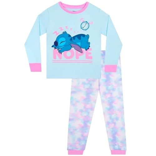 Oferta limitada: Disney Pijamas Stitch | Pijama Niña Tie-Dye | Pijama Lilo Y Stitch Chicas | Azul 6-7 años de 23.99 EUR a 18.99 EUR (ahorro 21%)