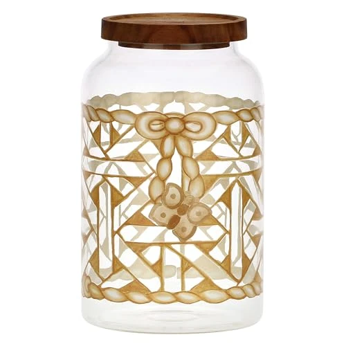 THUN EmbracciAMI Glass Biscuit Tin