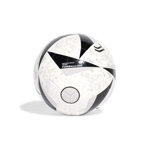 Adidas Juventus Club - Balón de fútbol Cosido a máquina para Unisex, Talla 5, Blanco/Negro/Gris sólido Claro