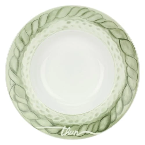 Offerta a tempo: THUN, Set 2 Posti Tavola in Porcellana, Linea AbbracciAMI, Set da Collezione, Idea Regalo per Natale, Piatto piano Ø 29.3 cm, piatto fondo Ø 24.4 cm, piatto frutta Ø 19.35 cm - 41% da 44.90 € a 26.49 €
