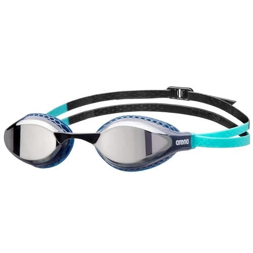 Limited-time offer: ARENA Air-Speed Mirror Swim Goggles Adult, Pool Goggles with Wide Mirrored Lenses, UV Protection, 3 Interchangeable Nose Bridges, Air Seal Gaskets, Anti-Fog Lenses from 29.95 GBP to 29.19 GBP (save 3%)