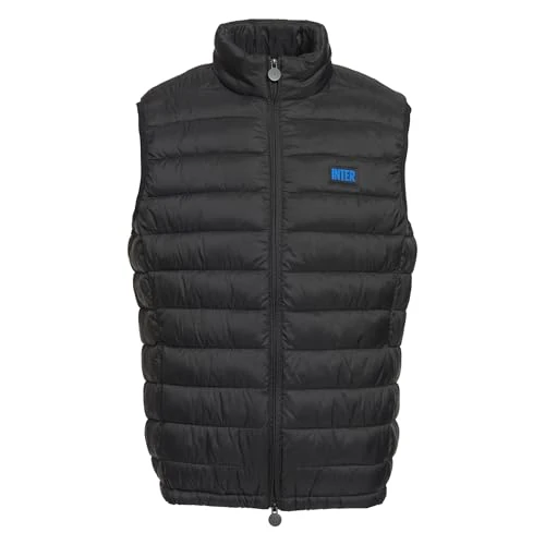 Inter, Official Unisex Adult Down Jacket, Black, Medium
