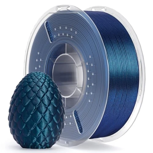 Offerta a tempo: ELEGOO Filamento PLA 1.75mm Galassia Blu Pavone 1KG, Filamento per Stampante 3D, Precisione Dimensionale +/- 0.02mm, Filamento per La Maggior Parte delle Stampanti 3D - 33% da 30.00 € a 19.99 €