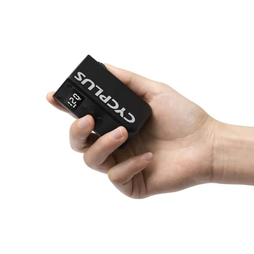 Limited-time offer: CYCPLUS Tiny Bicycle Pump with Gauge, Max 120 PSI Electric Bicycle Pump, Auto Stop, with Presta and Schrader Valve for E-Bike, Mountain, City and Road Bike AS2 PRO(2025 Updated Version) from 89.99 GBP to 89.99 GBP (save 0%)