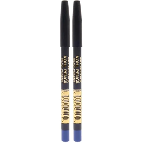 Limited offer: Max Factor Kohl Pencil - # 080 Cobalt Blue 0.1 oz Eye Liner Women (Pack of 2) from 14.32 EUR to 14.32 EUR (save 0%)