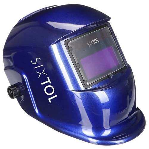 Oferta limitada: SIXTOL WELDING MASK 3 | Solar Auto Oscurecimiento Casco de Soldadura | Máscara de Soldadura | Función de lijado | Amplia Sombra 4/9-13 Casco de Soldadura para TIG MIG ARC | Azul de 26.46 EUR a 25.62 EUR (ahorro 3%)