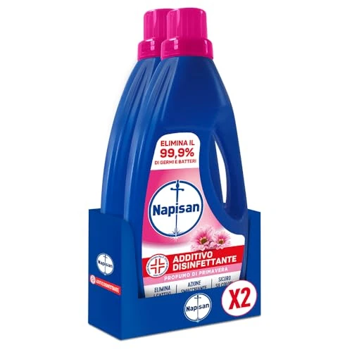 Offerta a tempo: Napisan Additivo Disinfettante Lavatrice alla Fragranza Profumo di Primavera — 25% da 7,98 € a 5,96 €