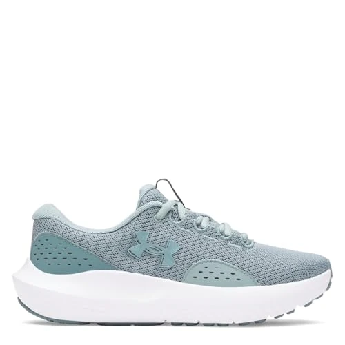 Under Armour Chaussures de Course Surge 4 pour Femme, Serpentine Jaspe Bleu métallisé, 41 EU
