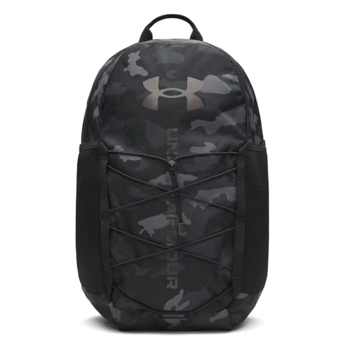 Limitiertes Angebot: Under Armour Unisex Hustle Sport 6.0 Backpack, wasserabweisender Sportrucksack mit Polsterung, bequeme Sporttasche mit vielen Fächern,Black/Black/Metallic Black,OSFM von 41.98 EUR auf 41.98 EUR (Spare 0%)