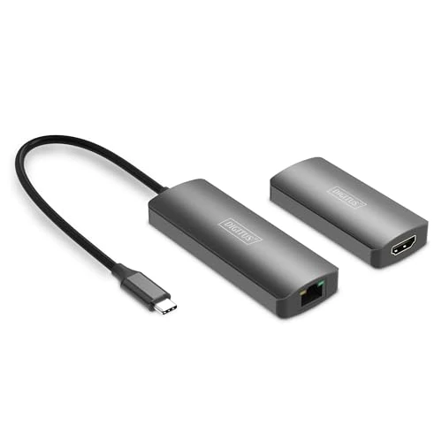 DIGITUS 4K Video Extender USB-C HDMI 30 m Digital/Display/Video CAT 6a m
