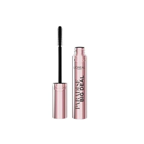 Offerta a tempo: L'Oréal Paris Big Deal Mascara Volumizzante, Adatto a Occhi Sensibili, +100% Volume e Lunghezza Senza Grumi, Formula Modulabile e Stratificabile per Impatto Super, Con Self Smoothing Complex, 9,4ml - 41% da 14.49 € a 8.50 €