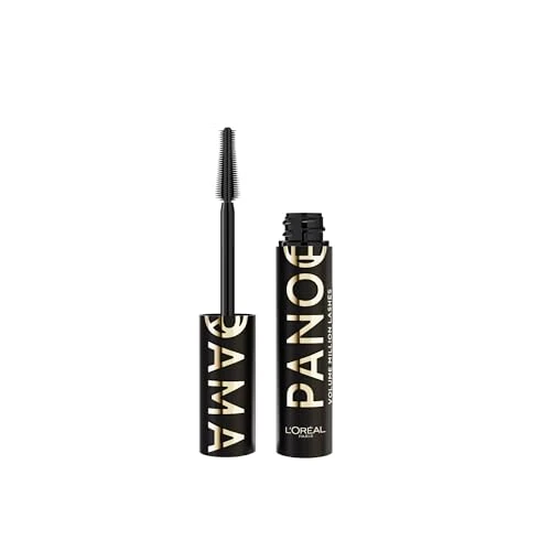 Offerta a tempo: L'Oréal Paris Mascara Volumizzante, Ciglia a Ventaglio e Sguardo Intenso, Senza Grumi e Sbavature, Adatto a Occhi Sensibili, Con il 5% di Complesso Stretchflex, Panorama, Tonalità: All Night Black - 36% da 14.49 € a 9.21 €