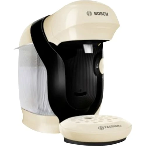 Oferta limitada: Bosch - Cafetera multibebida Tassimo Happy Friendly, Hasta 70 bebidas, OneTouch, Preparación individual, Diseño compacto, Intellibrew, Crema, TAS117E de 34.99 € a 34.99 € (ahorro 0.00%)