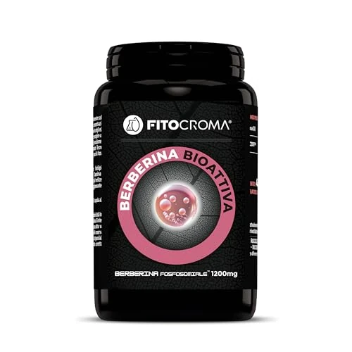 FITOCROMA® Berberina bioactivada + silimarina con tecnología EMUBOOST™, innovadora fomulación de alta absorción – 180 cápsulas