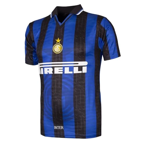Offerta a tempo: Inter 98 Retro Football Shirt, 1997-98 Unisex Adulto, Blue-Black, S - 26% da 69.95 € a 51.99 €