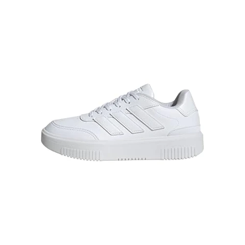 Offerta a tempo: adidas Donna Courtblock Shoes, Ftwr White/Ftwr White/Ftwr White, 36 2/3 EU - 35% da 65.00 € a 42.46 €