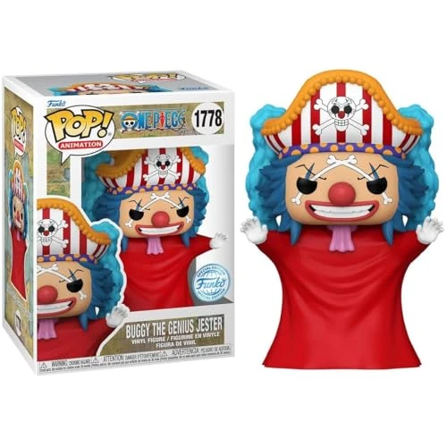 Limitiertes Angebot: Funko POP! One Piece - Buggy (Post Time-Skip) Exclusive #82834 von 10.99 EUR auf 10.99 EUR (Spare 0%)