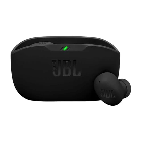 Tijdelijke aanbieding: JBL Wave Buds 2, True Wireless Noise Cancelling Bluetooth Earbuds met 40 uur afspeeltijd, JBL Pure Bass Sound, Smart Ambient Technologie, IP54 Water- en Stofbestendig, Multi-Point Verbinding, Zwart van 70.10 EUR naar 40.66 EUR (korting 42%)