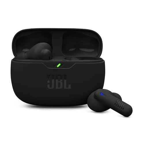 Offre limitee: JBL Wave Beam 2, Écouteurs sans Fil Bluetooth, réduction de Bruit, 40 Heures d'autonomie, Son JBL Pure Bass, Technologie Smart Ambient et Connexion multipoint, Conception Intra sur Tige, Noir de 79.99 EUR a 59.99 EUR (economie 25%)