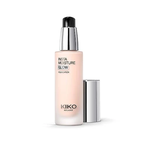 KIKO Milano Instamoisture Glow Foundation 01, Hydrating Liquid Foundation With A Radiant Finish