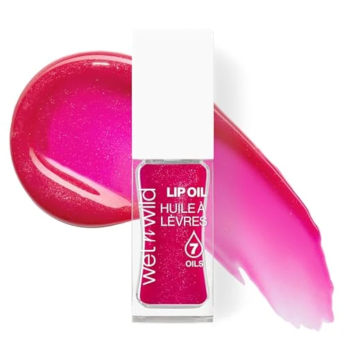 Begrenztes Angebot: Wet n Wild Getöntes Lip Oil, Pflegendes & Nicht-Klebriges Rosa Lipgloss Mit 7 Natürlichen Ölen, Leichte Formel Für Spiegelähnlichen Glanzeffekt, Farbton Dress Code von 4.74 EUR auf 4.50 EUR (Rabatt 5%)