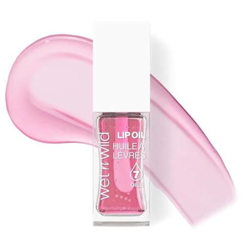 Offerta a tempo: wet n wild Lip Oil, Gloss Labbra Nutriente e Non Appiccicoso Arricchito con 7 Oli Naturali, Formula Leggera e Rimpolpante per un Effetto Lucido Specchiato, Rose Quartz - 21% da 7.49 € a 5.94 €