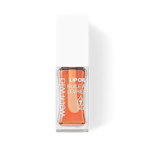 Offre limitée : Wet n Wild Huile à Lèvres Teintée, Gloss Orange Nourrissant et Non Collant Enrichi de 7 Huiles Naturelles, Formule Légère pour un Effet Brillant Miroir, Orange Blossom de 7.49 EUR à 7.49 EUR (remise 0%)
