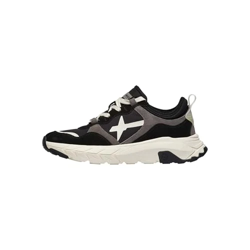 Zeitlich begrenztes Angebot: w6yz Sneaker aus Veloursleder und technischem Gewebe, schwarz- 40 von 89.60 € auf 89.60 € (0.00% Rabatt)