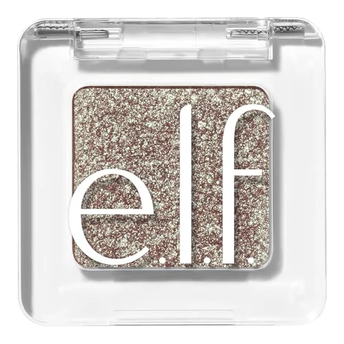 Offerta a tempo: e.l.f. Fine as Fleck Glitter Eyeshadow - Straight Fire | Lidschatten mit Glitzer, Weiche Textur, Augen Make-up mit Schimmer, Langanhaltend, Vegan | 0.06 oz. (1.8g) - 38% da 8.00 € a 5.00 €