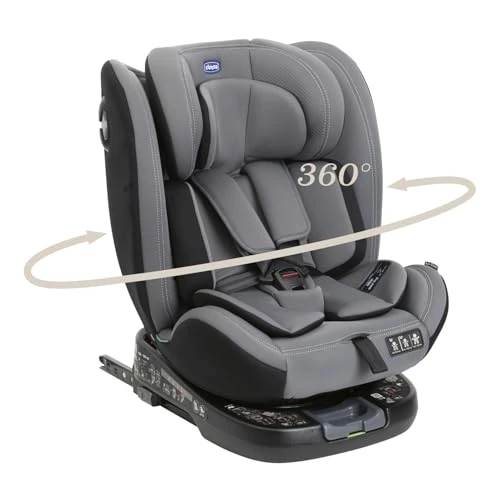 Chicco Unico Evo I-Size Car Seat 0-36 kg, ECE R129/03 Approved, Isofix 360° Swivel and Recline, Group 0+/1/2/3 from 0 to 12 Years