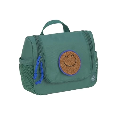Offerta a tempo: LÄSSIG Borsa per il lavaggio dei bambini Borsa per il lavaggio Borsa per la toilette da appendere/Mini Washbag dark green - 46% da 36.95 € a 19.79 €