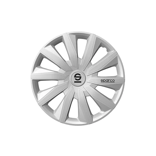Offre limitée : SPARCO Jeu de 4 enjoliveurs 15 Pouces. Modèle Milano Argent. Design Design Sportif pour Les Jantes de Votre Voiture. Construction Solide et Durable. de 52.90 € à 43.99 € (17% de remise)