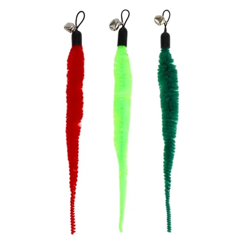 Offre limitée : CAPASTEC Jeux Chat Plume Recharge, plumeau Chat kit Remplacement pour Canne à pêche Chat Plume, Baguette interactif Pendentif Rechange pour Animaux de Compagnie Les chenilles 3 pièces de 6.89 € à 6.89 € (0.00% de remise)