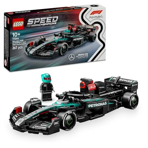 Oferta limitada: LEGO Speed Champions Coche de Carreras Mercedes-AMG F1 W15 de Juguete, Maqueta de Construcción de Vehículo de Fórmula 1 y Minifigura de Piloto Coleccionable, Regalo para Niños de 10 Años o Más 77244 de 26.65 EUR a 26.65 EUR (ahorro 0%)