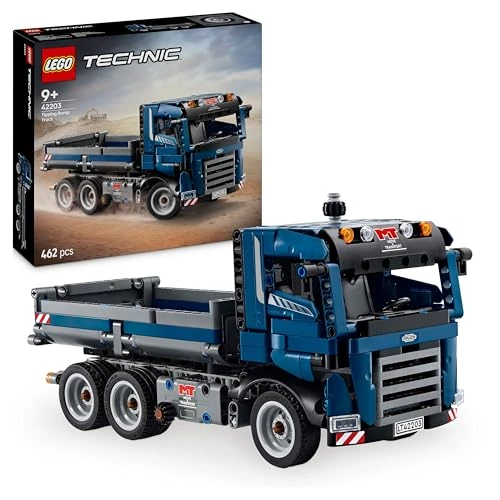 Offre limitée : LEGO Technic Camion Benne - Jeu de Construction pour garçons et Filles dès 9 Ans avec véhicule de Chantier Bleu - Idée de Cadeau d’Anniversaire pour Les Enfants Amateurs de mécanique 42203 de 49.99 EUR à 39.99 EUR (remise 20%)