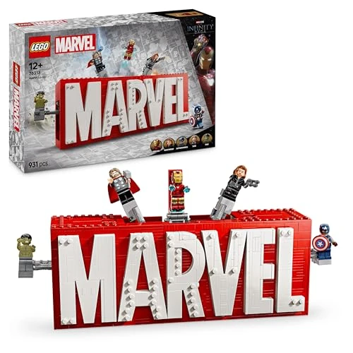 Offerta a tempo: LEGO - Logo e Minifigure MARVEL — 39% da 99,99 € a 60,90 €