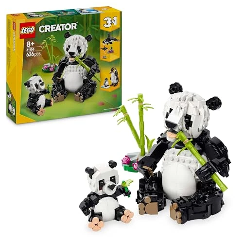 Limited offer: Lego Creator Animal: Panda Toy Birthday Present Block 31165 for Girls Boys 8 Years 9 10 Years Old Elementary School Animal Creature from 39.99 EUR to 34.32 EUR (save 14%)
