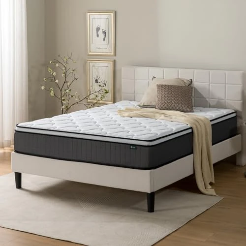 Oferta limitada: Zinus Colchón Individual Tight Top 80 x 190 cm – 80 x 190 con muelles ensacados ortopédico – Colchón híbrido con 3 cm de Espuma cómoda – Altura 25 cm – Comodidad ergonómica – Certificado Oeko-Tex de 109.40 € a 109.40 € (ahorro 0.0%)