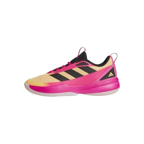 adidas Unisex Front Court Shoes, Hazy Orange/core Black/Shock Pink, 7.5 UK